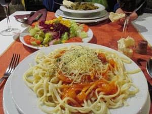 pilgrims meal affordable camino costs