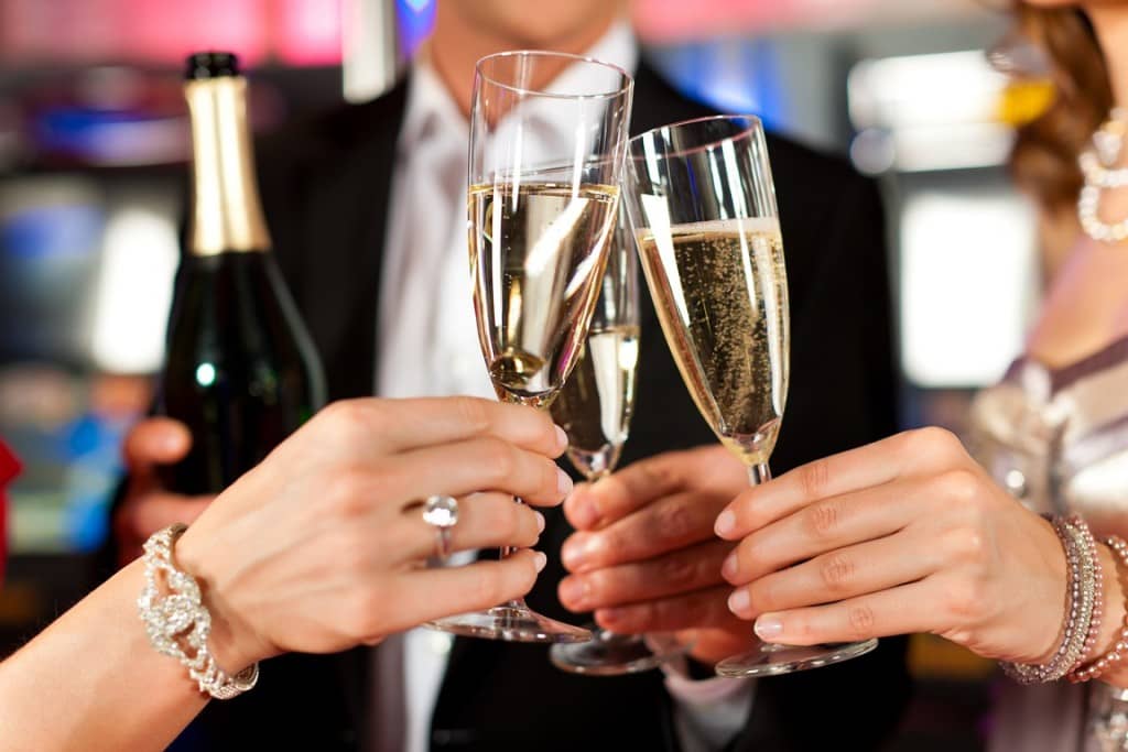 Private charters are a great way to clink glasses and celebrate.
